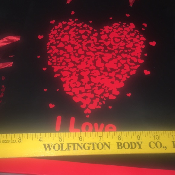 I LOVE YOU - Glittery Heart Gift Bags - Picture 5 of 5